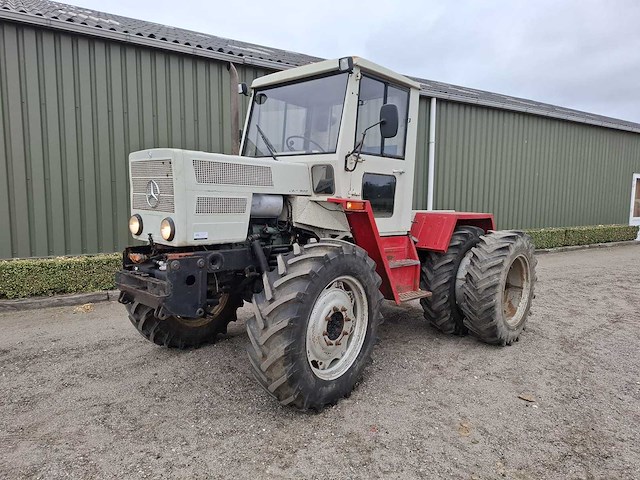 Mb mercedes benz - trac 800 - vierwielaangedreven landbouwtractor - afbeelding 1 van  10