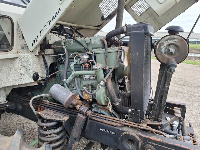 Mb mercedes benz - trac 800 - vierwielaangedreven landbouwtractor - afbeelding 8 van  10