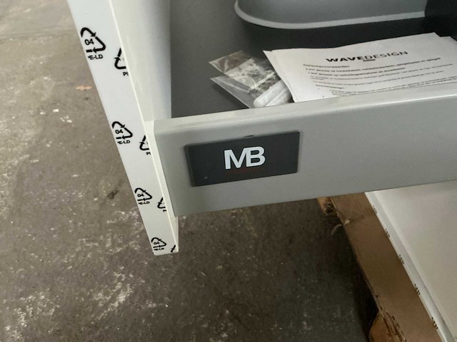 Mb pescara badmeubel 80cm - afbeelding 5 van  6