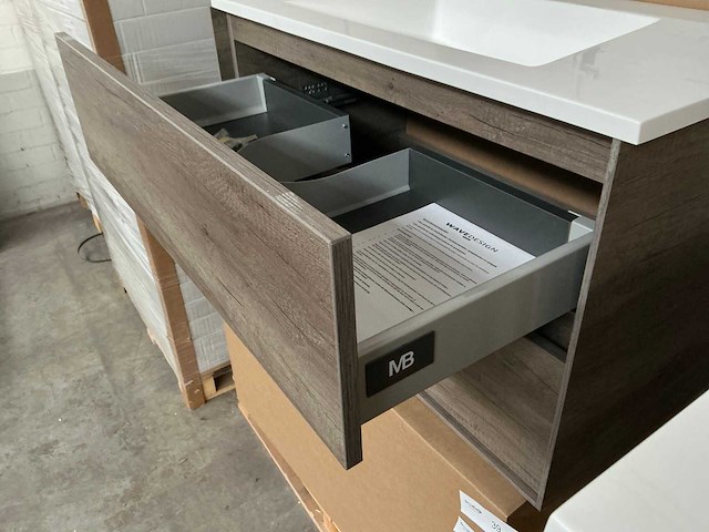 Mb pescara badmeubel 90cm (2x) - afbeelding 3 van  4