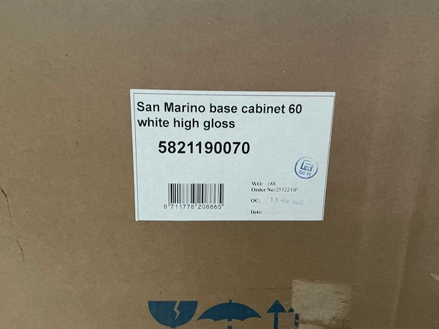 Mb san marino badmeubel 60cm - afbeelding 5 van  5