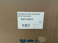 Mb san marino badmeubel 60cm - afbeelding 5 van  5