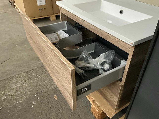 Mb san marino badmeubel 80cm - afbeelding 4 van  5