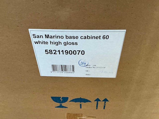 Mb san marino badmeubelset 60cm - afbeelding 3 van  5