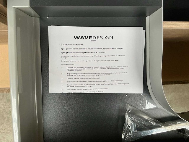 Mb wave badmeubel 160cm - afbeelding 5 van  7