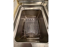 Mbm rvs 4-delig gasfornuis, bakplaat en friteuse opstelling - afbeelding 8 van  14