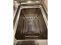 Mbm rvs 4-delig gasfornuis, pastakoker en friteuse opstelling - afbeelding 7 van  14