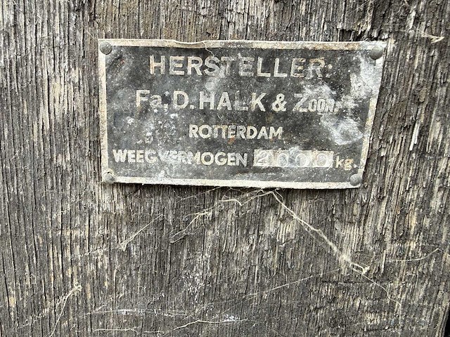 Mbn - 2000 - platform weegschaal - afbeelding 10 van  13