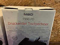 Mbo 1990pd desktop calculator (3x) - afbeelding 2 van  3