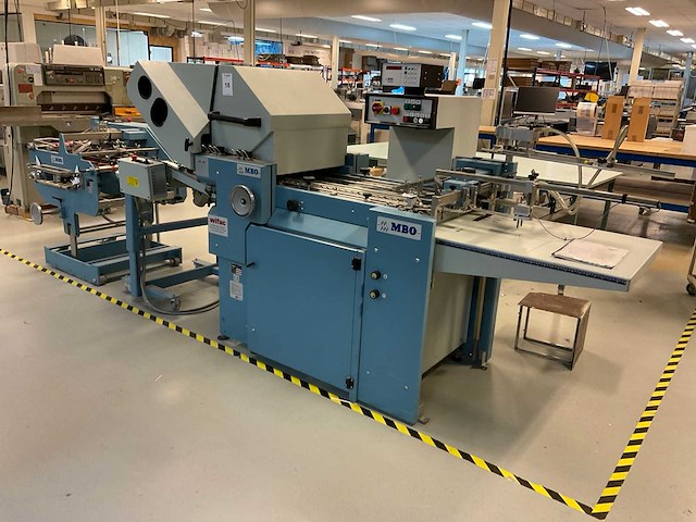 Mbo t530-1-53/4 f en t530-3-x vouwmachine lijn - afbeelding 12 van  23