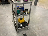 Mbr electronics ultra sonic uss-9210 verrijdbare soldeer station , sauter model fl en diverse toebehoren - afbeelding 5 van  8