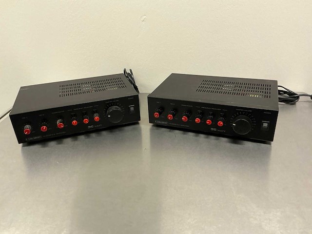 Mc crypt pa-2042 p.a. amplifier versterker (2x) - afbeelding 1 van  21