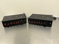 Mc crypt pa-2042 p.a. amplifier versterker (2x) - afbeelding 1 van  21