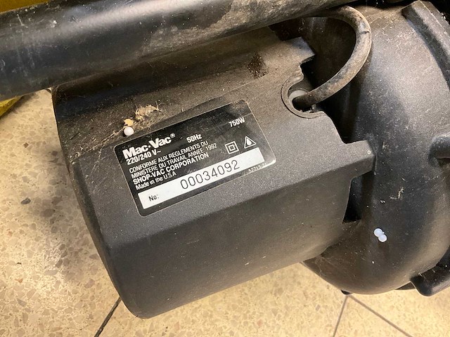 Mc culloch mac vac vacuüm zuiger - afbeelding 6 van  6