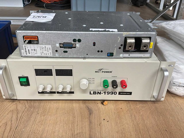 Mc power lbn-1990 regelbare laboratoriumvoeding - afbeelding 3 van  4