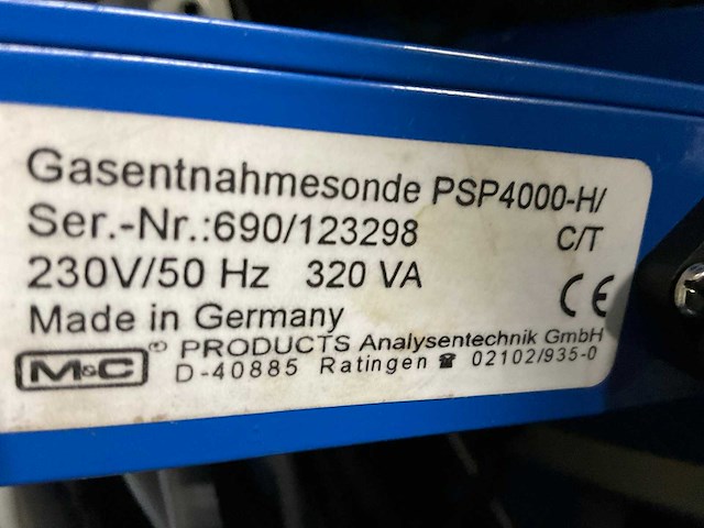 M&c psp4000 bemonsteringszonde - afbeelding 6 van  6