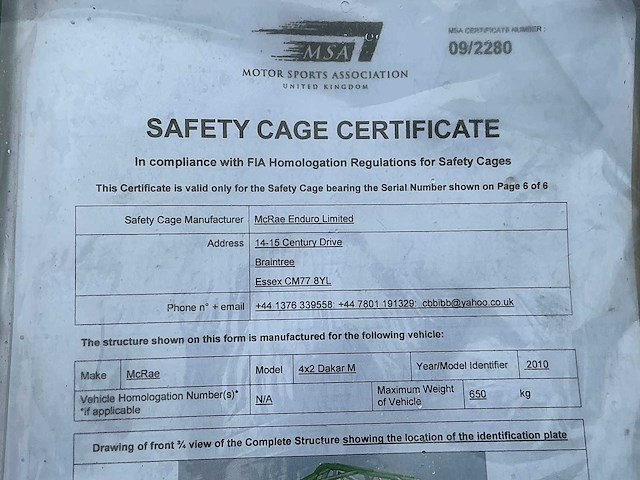 Mc rea - buggy - atv - afbeelding 8 van  16