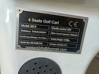 Mc4 - 4-persons - golfkar - afbeelding 4 van  12