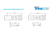 Mc4 stekkers trina - ts4 od 5.6-6.8mm male + female - afbeelding 7 van  7