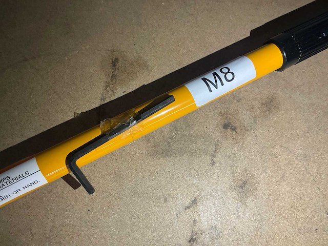 Mcc rab-3ww draadeinde kniptang m8 - afbeelding 2 van  4