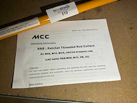 Mcc rab-3ww draadeinde kniptang m8 - afbeelding 4 van  4