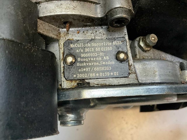 Mcculloch superlite 4528 heggenschaar - afbeelding 3 van  3