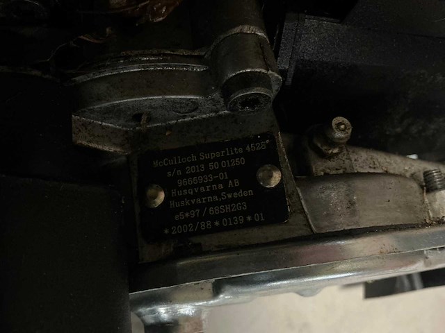 Mcculloch superlite 4528 heggenschaar - afbeelding 5 van  5