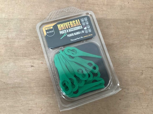 Mccullogh snijbladen voor trimmer, blister 20 stuks (143x) - afbeelding 1 van  3