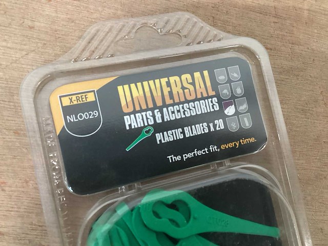 Mccullogh snijbladen voor trimmer, blister 20 stuks (143x) - afbeelding 2 van  3