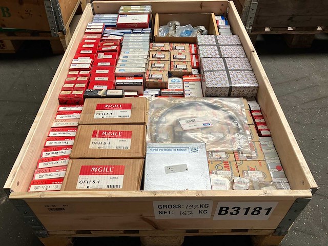 Mcgill / skf / nke / ntn - ball bearings - 167kg - afbeelding 1 van  11