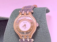 Mcm dameshorloge met juweliers etui en nieuwe batterij - afbeelding 1 van  7