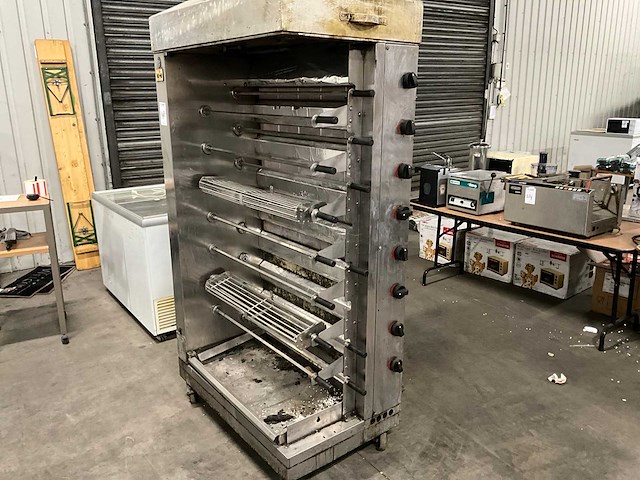 Mcm kippengrill mobiele grilltoren - afbeelding 3 van  8