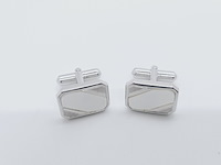 Mcm parelmoer manchetknopen - afbeelding 2 van  5