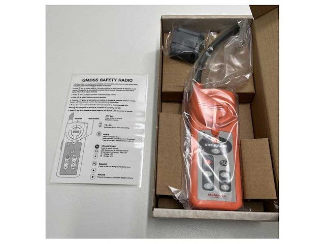 Mcmurdo emergency gmdss handheld radio r1 - 84-001 - afbeelding 3 van  5