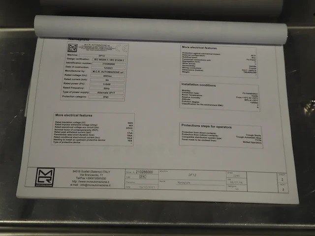 M.c.r. automazione srl - afbeelding 18 van  25