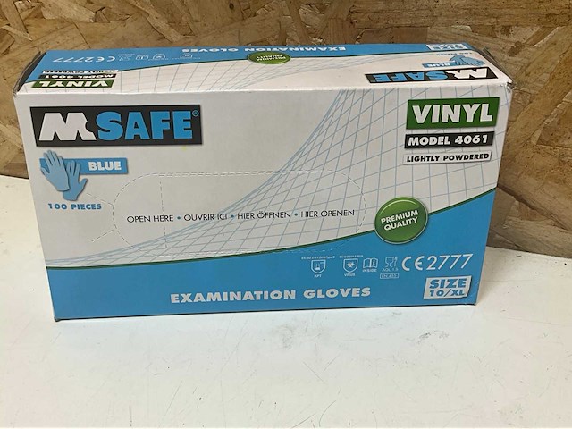 Mcsafe 4061 vinyl onderzoekshandschoen (600x) - afbeelding 2 van  3