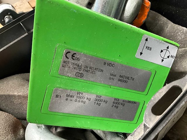 Mcwlt6 hijs weegschaal - afbeelding 3 van  3