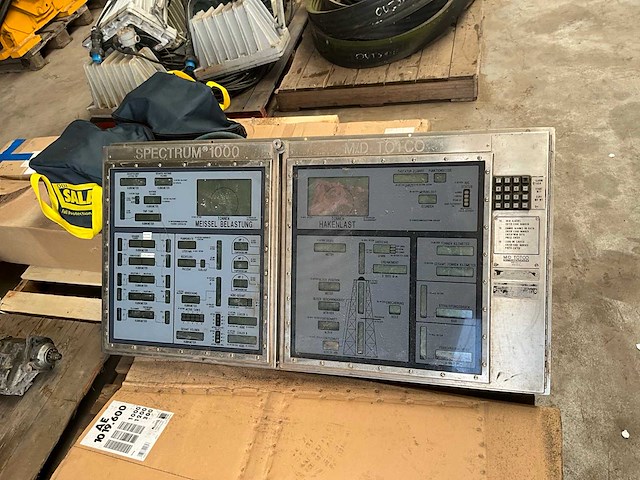 M/d totco spectrum 1000 boorinformatiepaneel / boorinstrumentatiesysteem - afbeelding 1 van  6
