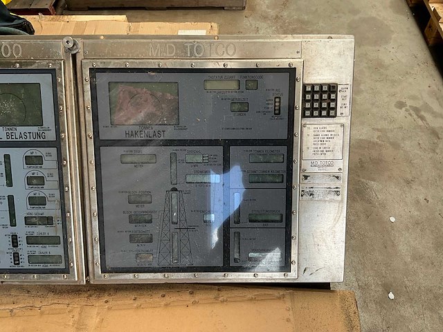 M/d totco spectrum 1000 boorinformatiepaneel / boorinstrumentatiesysteem - afbeelding 3 van  6
