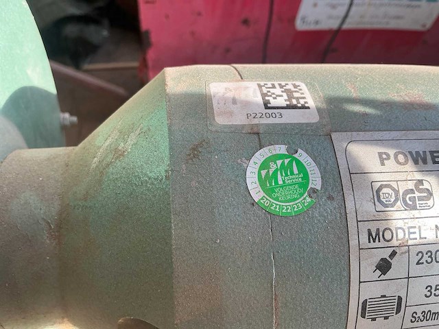 Md3220a dubbelsteens slijpmachine - afbeelding 3 van  4