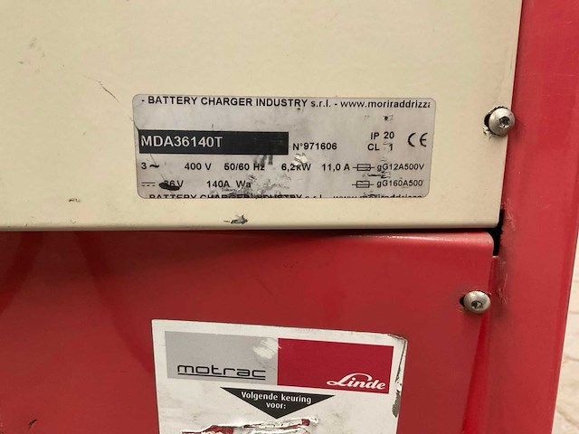 Mda 36140t acculader - afbeelding 3 van  5