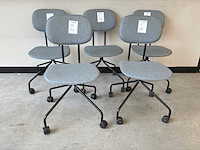 Mdd new school kantoorstoel (5x) - afbeelding 1 van  7