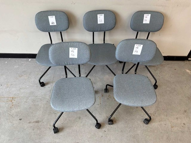 Mdd new school kantoorstoel (5x) - afbeelding 2 van  7