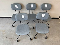Mdd new school kantoorstoel (5x) - afbeelding 2 van  7