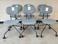 Mdd new school kantoorstoel (6x) - afbeelding 1 van  7