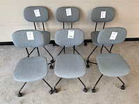 Mdd new school kantoorstoel (6x) - afbeelding 2 van  7