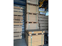 Mdf 927 x 1300 x 3,8 mm. wit (210x) - afbeelding 1 van  1