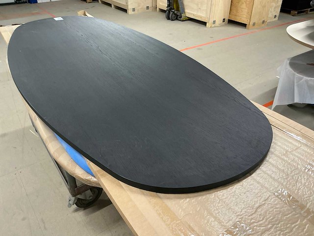 Mdf eiken fineer tafelblad - afbeelding 1 van  3