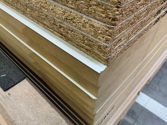 Mdf hdf decoratie spaanplaat ca. 23m3 - afbeelding 9 van  17