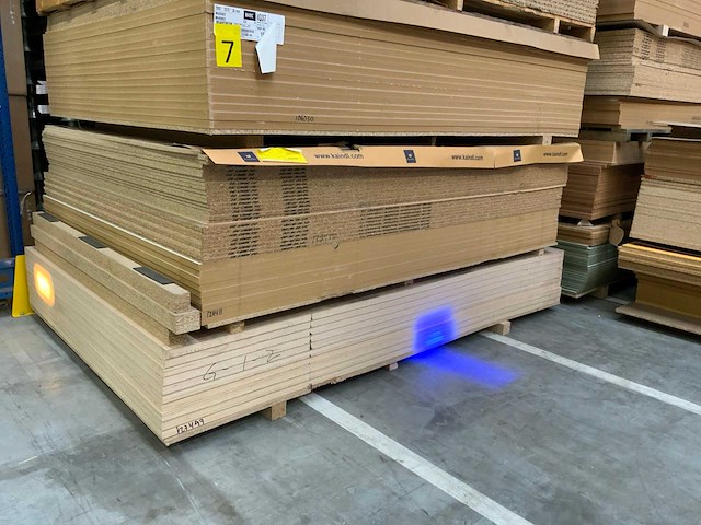 Mdf hdf decoratie spaanplaat ca. 23m3 - afbeelding 10 van  17